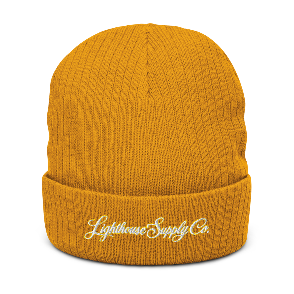 Ribbed Knit Beanie | Atlantis