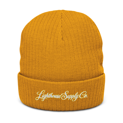 Ribbed Knit Beanie | Atlantis