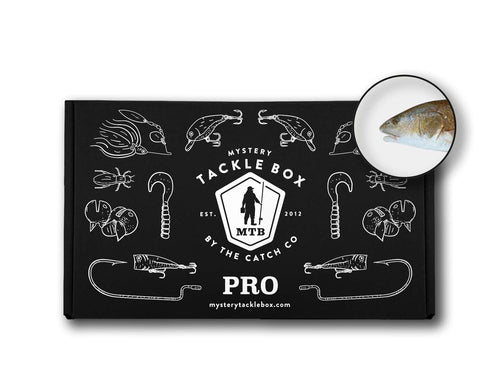 Catch Co Mystery Tackle Box PRO Inshore Saltwater Fishing Kit | Redfish | Striped Bass| Snook | Speckled Trout | Flounder