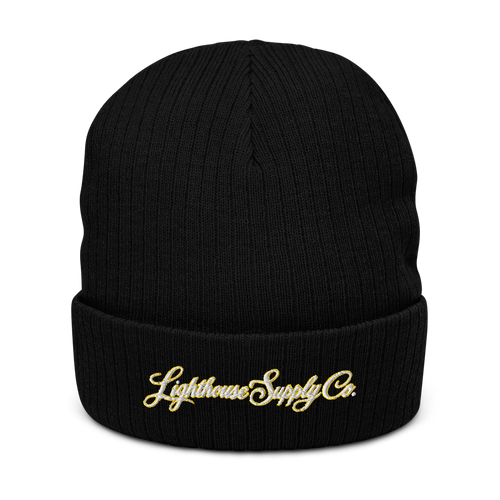 Ribbed Knit Beanie | Atlantis