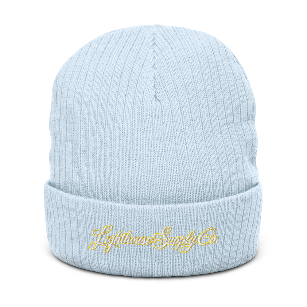 Ribbed Knit Beanie | Atlantis