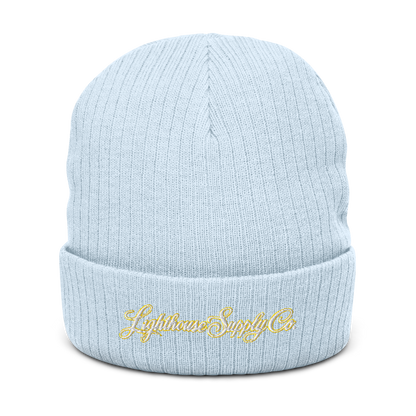 Ribbed Knit Beanie | Atlantis