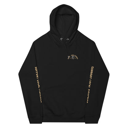 Men's Support Local Fisheries Tuna Eco Raglan Hoodie